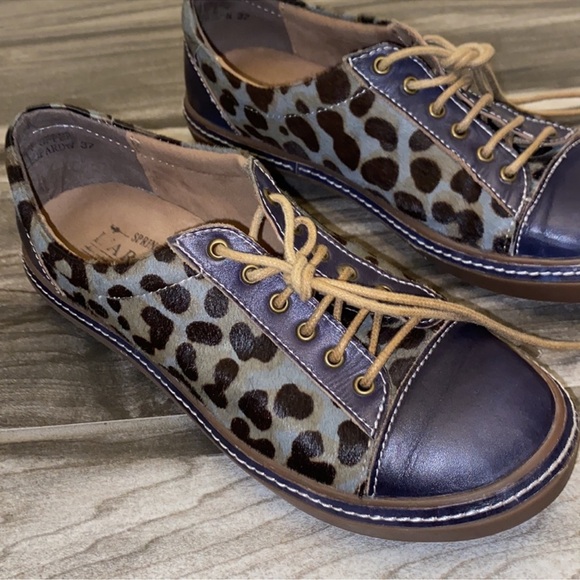 L'Artiste by Spring Step Libbi Leopard Oxford - Picture 3 of 15